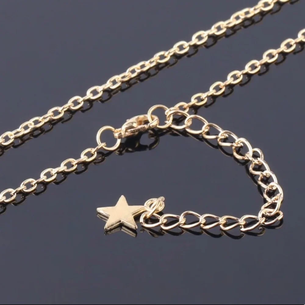 Solar System Aligned Planet/Star Science Necklace